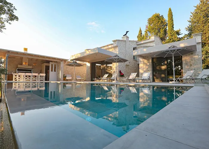 My Mediterranean Corfu Luxury Villa With Private Swimming Pool