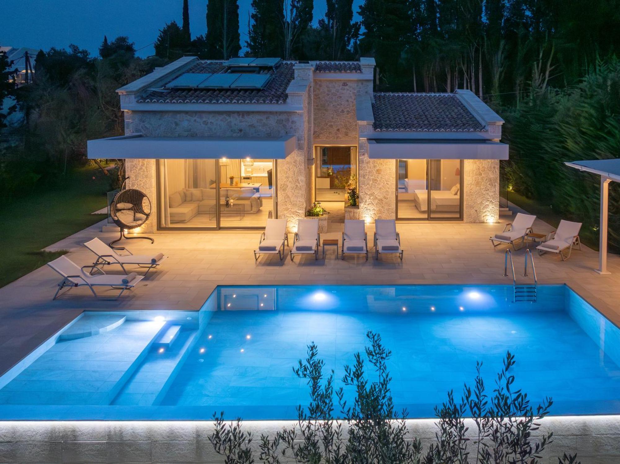 Villa My Mediterranean Corfu Luxury With Private Swimming Pool