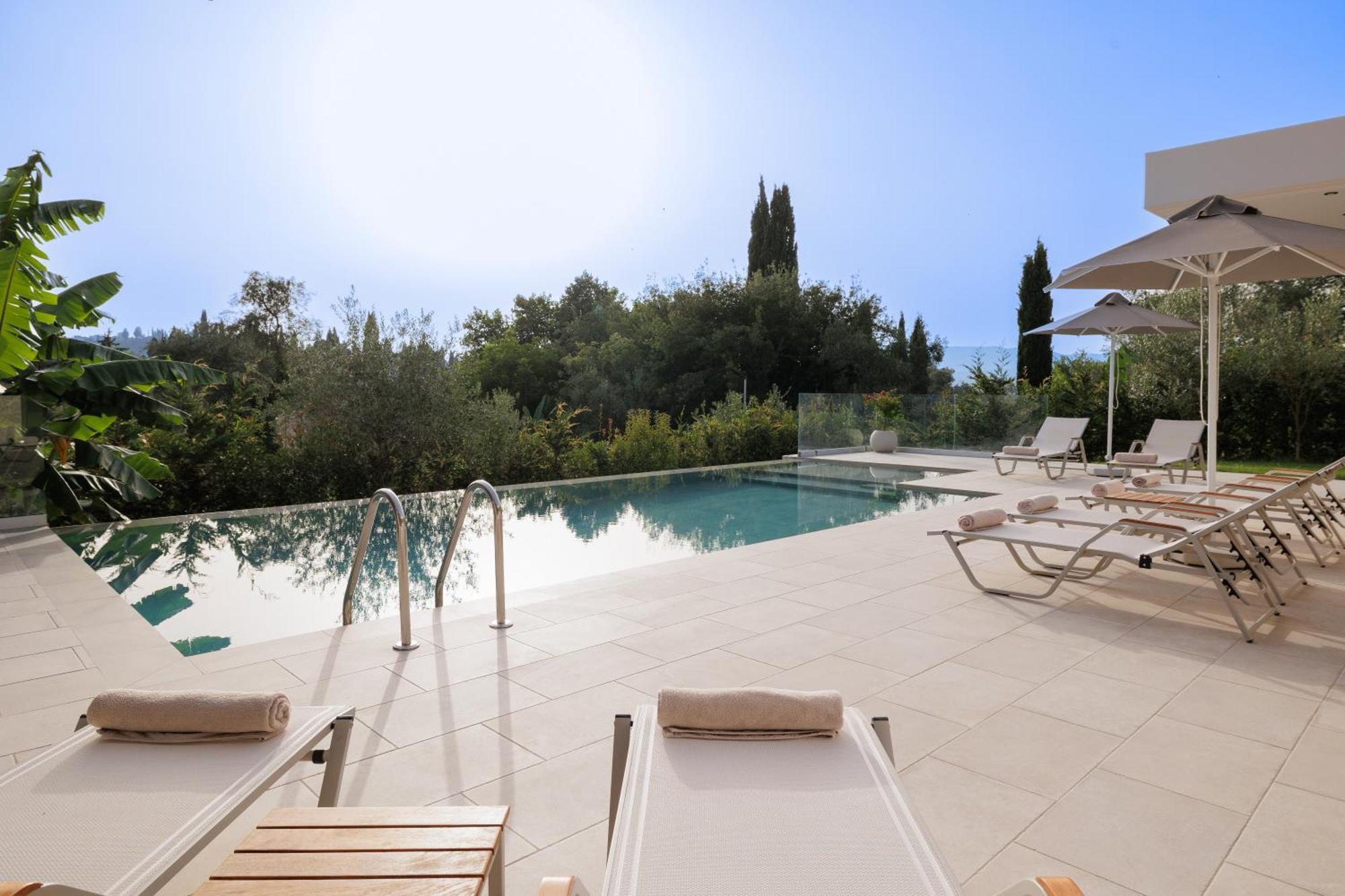 My Mediterranean Corfu Luxury With Private Swimming Pool Kontokali